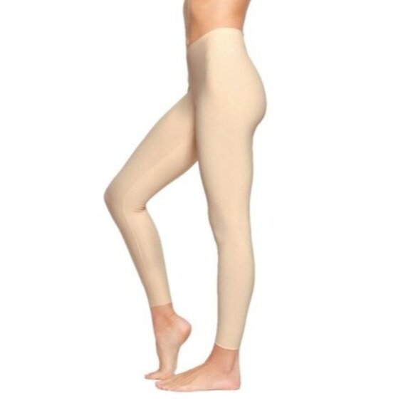 SKIMS Small Foundations Legging High Waist Sand Cream NWT $58 - Picture 4 of 5